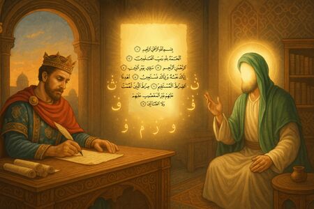 راز شگفت‌انگیز سوره حمد در گفت‌وگوی قیصر روم و امام هادی(ع)