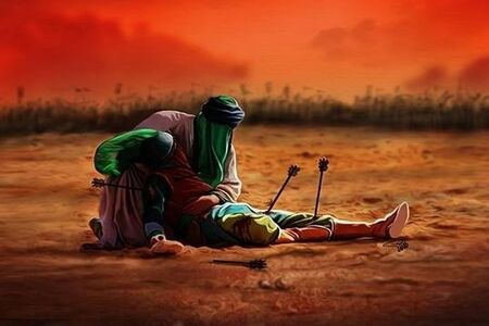 کلیپی تاثیرگذار از لحظه وداع علی اکبر(ع) با امام حسین(ع)