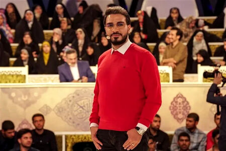 عکسی کمتر دیده شده از رسالت بوذری، مجری برنامه محفل و همسرش