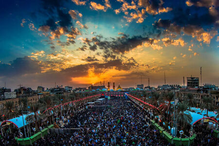 چرا زنان قبیله بنی اسد در ۱۳  محرم با حصیر به سمت حرم امام حسین می‌روند؟