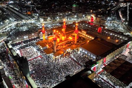 مراسم تشییع آیت الله العظمی فیاض در کاظمین